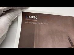 قماش البوليستر المتطابق 280 غرام للطباعة بالذرات البيئية / اللاتكس