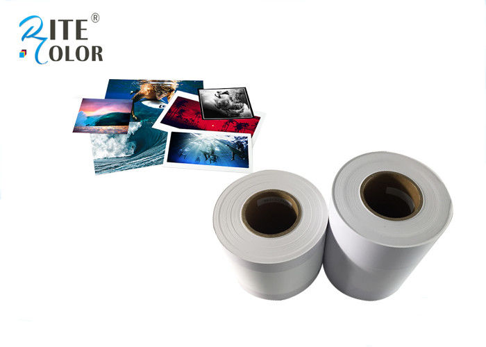 ورق الصور المصقول Minilab Photo Paper ، Mircorporous RC White Professional Photo Paper 240gsm