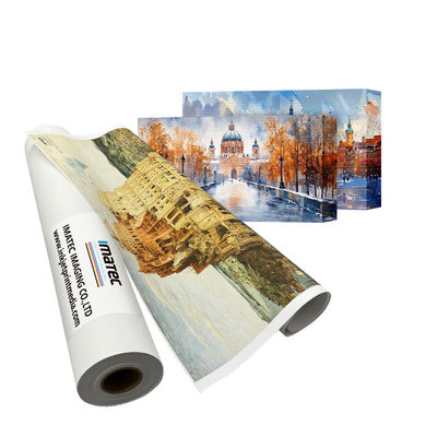 الطباعة ذات الشكل الكبير 280gsm مطباعة البوليستر المختلطة